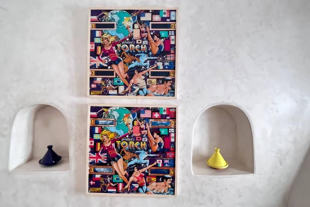 Stella 1 - Joli Appartement En Medina Avec Cheminee Szavíra Kültér fotó